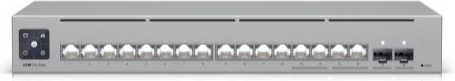 Ubiquiti usw pro max 16 μεταγωγέας 16× rj45 με etherlighting και 10g sfp+
