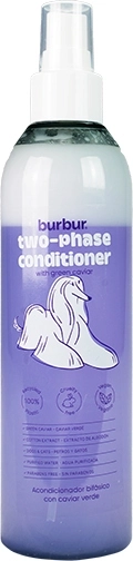 Burbur διφασικό conditioner για σκύλους 2σε1 με πράσινο χαβιάρι, βαμβάκι και αγκινάρα 250 ml