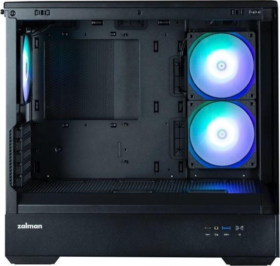 Μέγιστη ροή αέρα με 3× 120 mm ARGB