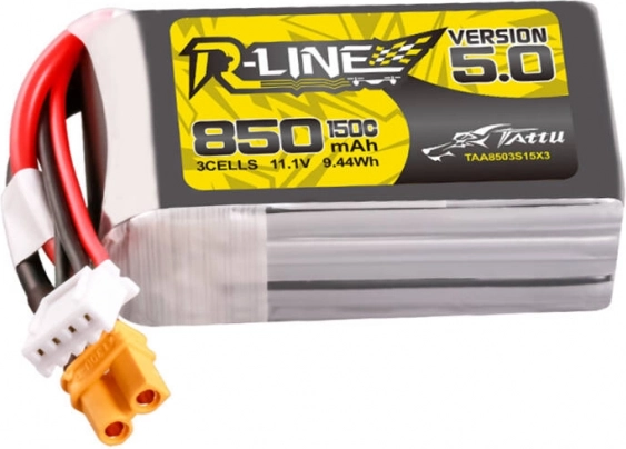 Tattu R-Line Μπαταρία Λιθίου-Πολυμερούς 850mAh 3S 11.1V 150C