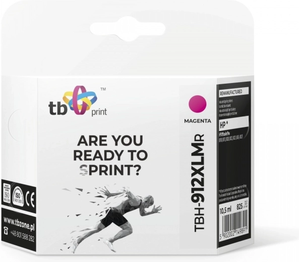 Μωβ μελάνι για HP OfficeJet Pro 8025, συμβατό ανταλλακτικό 912XL