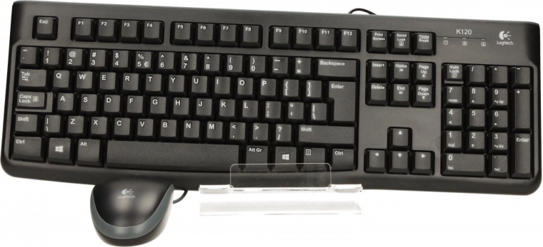 Logitech MK120 ενσύρματο πληκτρολόγιο και ποντίκι