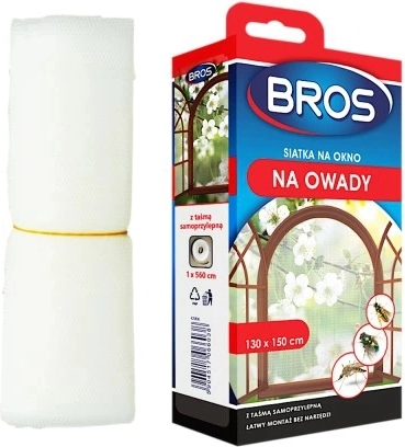 Σίτα κατά των εντόμων BROS για παράθυρα 150 × 180 cm – Λευκή