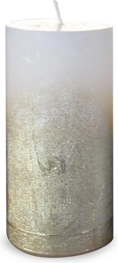 Ρουστίκ χρυσό κερί 6 × 12 cm
