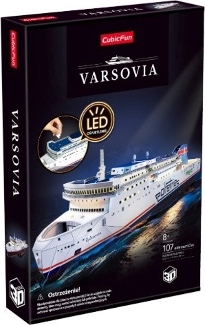 3D παζλ Cubic Fun πλοίο Varsovia - 1 τεμάχιο