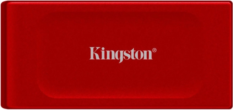 Εξωτερικός δίσκος SSD Kingston XS1000 1 TB USB 3.2 Gen 2, κόκκινος