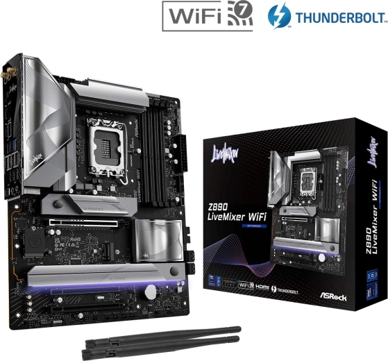 ASRock Z890 LiveMixer WiFi ATX μητρική πλακέτα