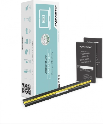 Μπαταρία Movano για φορητούς υπολογιστές Lenovo G500s, Z710, G50-45 και G50-70, 4400 mAh, 63 Wh