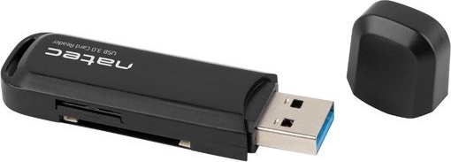 Αναγνώστης καρτών μνήμης USB 3.0 NATEC Scarab 2 (SD και microSD) μαύρος