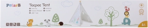 Παιδική σκηνή teepee POLARB για παιχνίδι στο σπίτι και στον κήπο