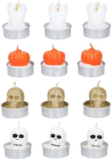 Ρεσό κεριά Halloween – μίγμα αρωμάτων, 3 τεμ.
