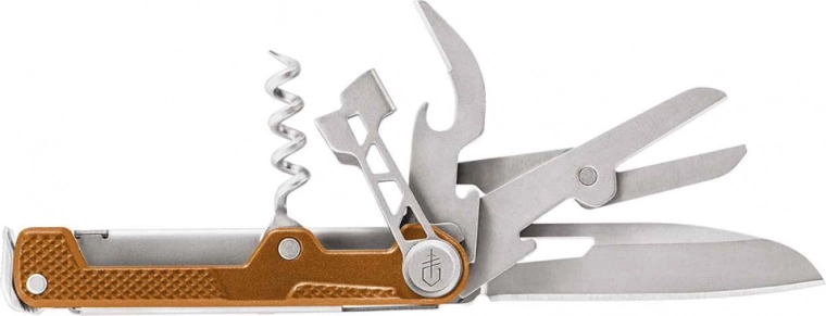 Gerber ArmBar Cork Orange – πολυλειτουργικό μαχαίρι 6,5 cm, 9 λειτουργίες