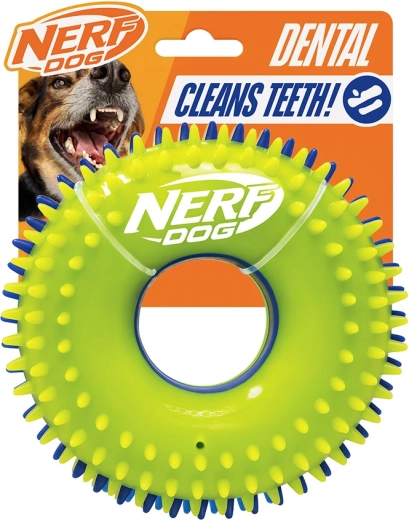 Nerf Dog σφυριχτός κρίκος με ακίδες 15 cm