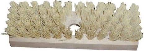 Βούρτσα δαπέδου για κοντάρι 22 × 7 cm, ξύλινη με ίνες PP