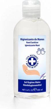 Αντιβακτηριακό τζελ χεριών με 75% αλκοόλη 100 ml