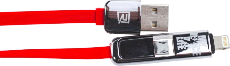 Δύο σύνδεσμοι σε έναν: micro USB + Lightning