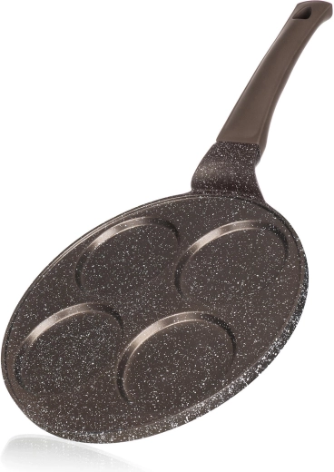 Τηγάνι για τηγανίτες Granite Brown 26 cm με αντικολλητική επιφάνεια