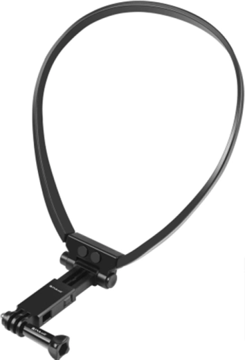 Βάση λαιμού Puluz για action κάμερα και smartphone, μαύρη - 1 τεμάχιο