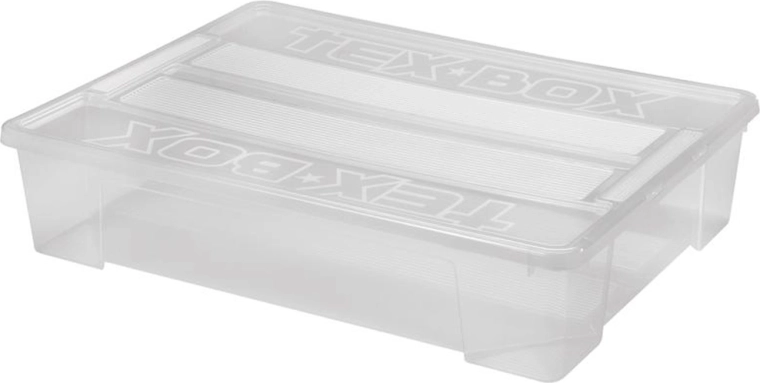 Πλαστικό κουτί αποθήκευσης με καπάκι HEIDRUN TexBox 60 l