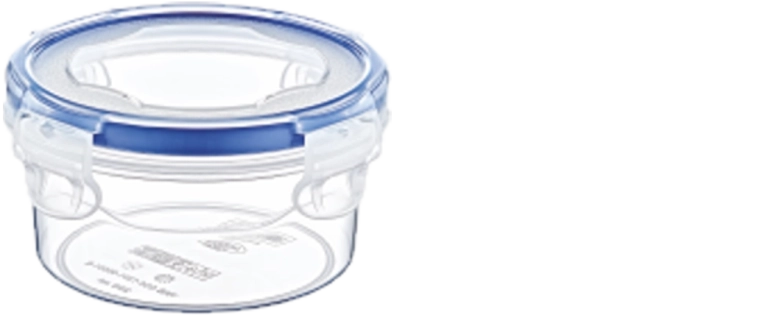 Στρογγυλό πλαστικό δοχείο Saver Box 0,25 l
