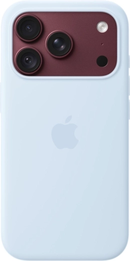 Θήκη σιλικόνης με MagSafe για iPhone 18 Pro – ψυχρό μπλε