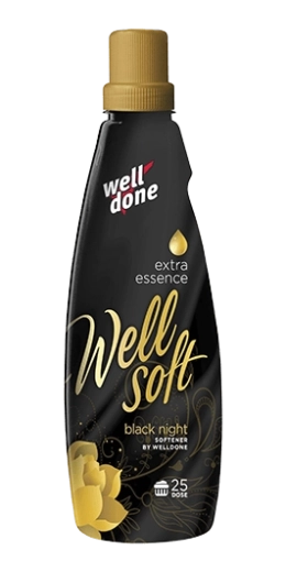 Well Done Wellsoft Black Night συμπυκνωμένο μαλακτικό 1 l
