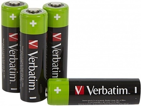 Επαναφορτιζόμενες μπαταρίες Verbatim AA 2500 mAh