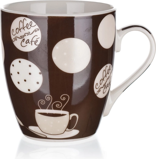 Κεραμική κούπα Cappuccino 240 ml λευκή