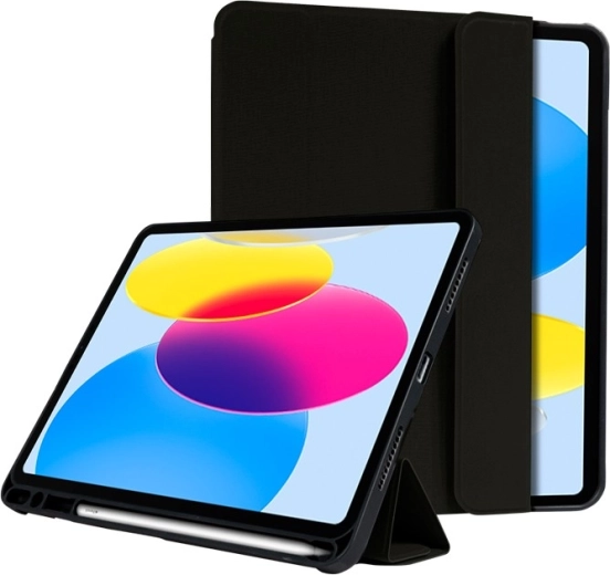 Θήκη FlexFolio για iPad 11 (2025) / iPad 10,9 (2022) με λειτουργία Apple Pencil, μαύρη