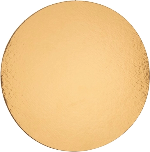 Λεπτή βάση για τούρτα χρυσή Ø 26 cm (1 τεμ.)