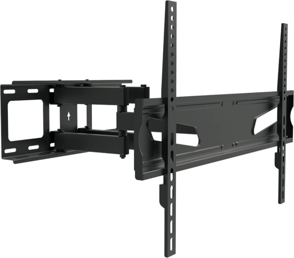 Επιτοίχια βάση τηλεόρασης 37–80" universal, max. 45 kg, VESA 600×400, μαύρη