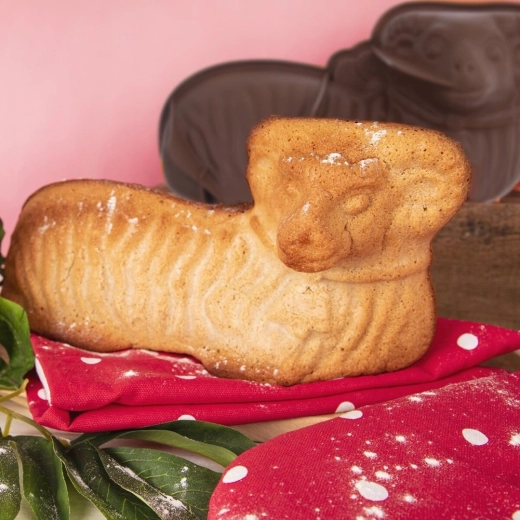 Λεπτομερές 3D σχήμα πασχαλινού αρνιού