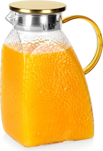 Γυάλινη κανάτα Vilde με καπάκι για το ψυγείο 1,8 l