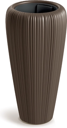 Γλάστρα Orobo 39,5 cm χρώμα φουντούκι
