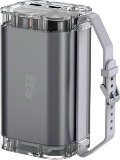 Powerbank Lucid Ultra 40000 mAh 100 W γκρι