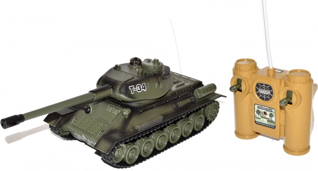 RC Τανκ T-34 με τηλεχειρισμό