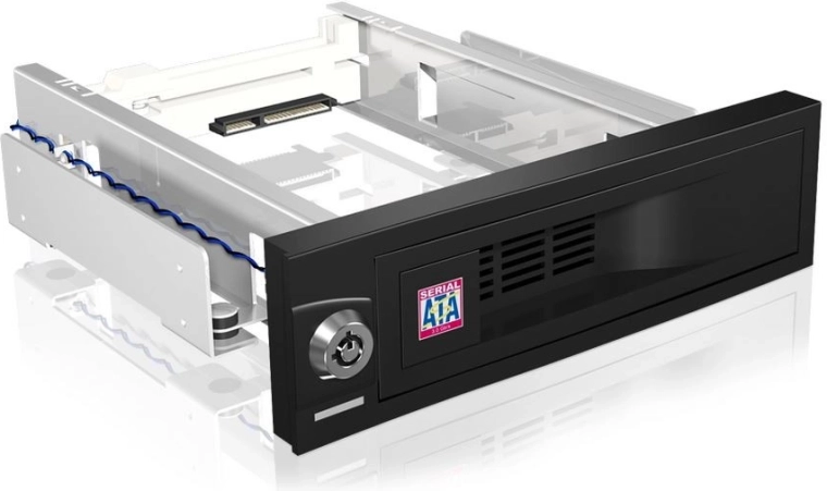 Πλαίσιο hot-swap για 3,5" HDD SATA σε θέση 5,25"