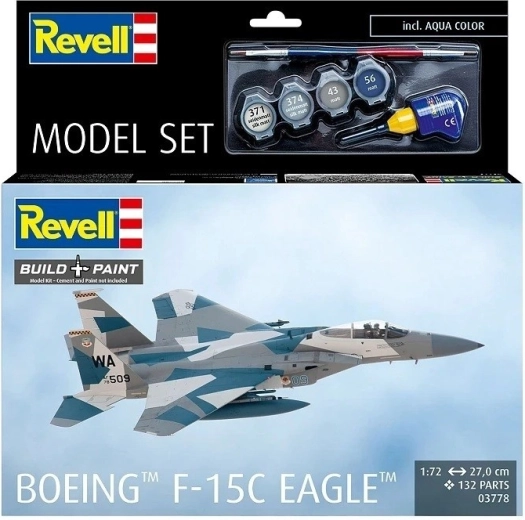 Πλαστικό μοντέλο Boeing F-15C Eagle 1:72 σετ εκκίνησης