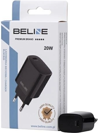 Φορτιστής τοίχου 20W PD 3.0 μαύρος