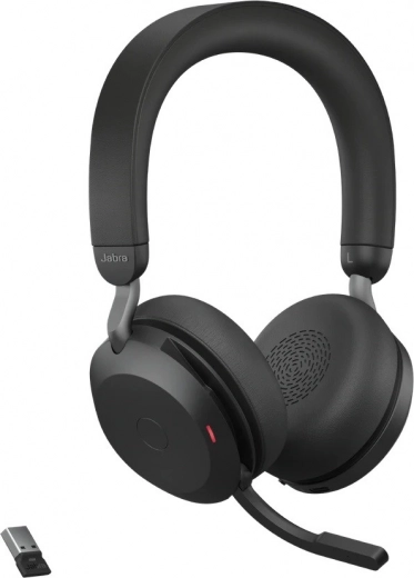Ασύρματα ακουστικά Jabra Evolve2 75 με βάση φόρτισης