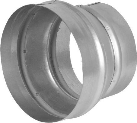 Μεταλλικός μειωτήρας 100/125 mm για κυκλικό αεραγωγό