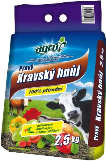 Γνήσια κοπριά αγελάδας σε κόκκους 2,5 kg Agro