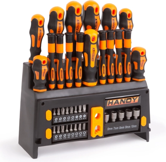 Σετ κατσαβιδιών Handy με βάση, 39 τεμάχια