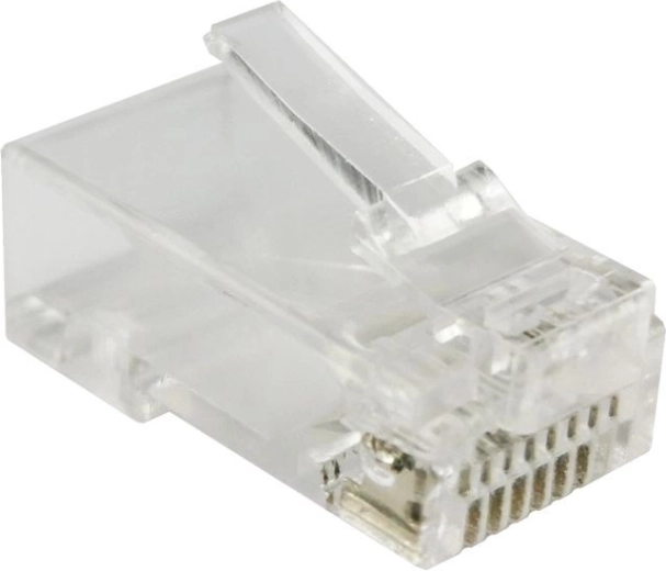 Διερχόμενος σύνδεσμος RJ45 UTP κατ. 5e (συσκευασία 100 τεμ.)