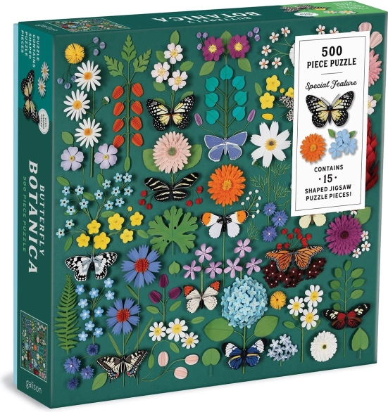 Παζλ Butterfly Botanica 500 κομμάτια