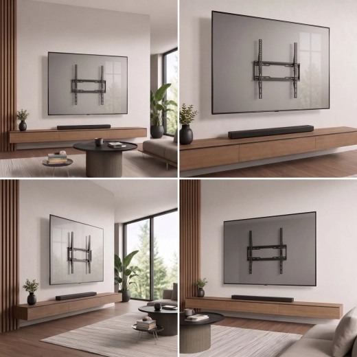 Για TV 32–75" με αντοχή έως 45 kg
