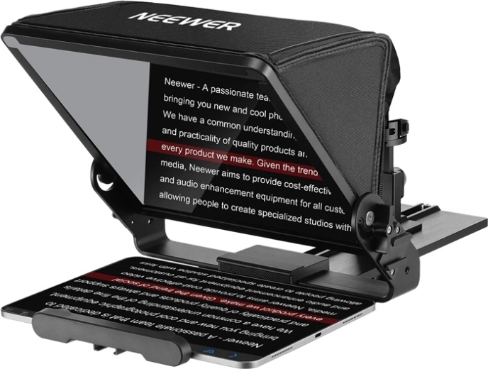 NEEWER X12 II tablet τηλεπρομπτέρ με στήριξη σε τρίποδο