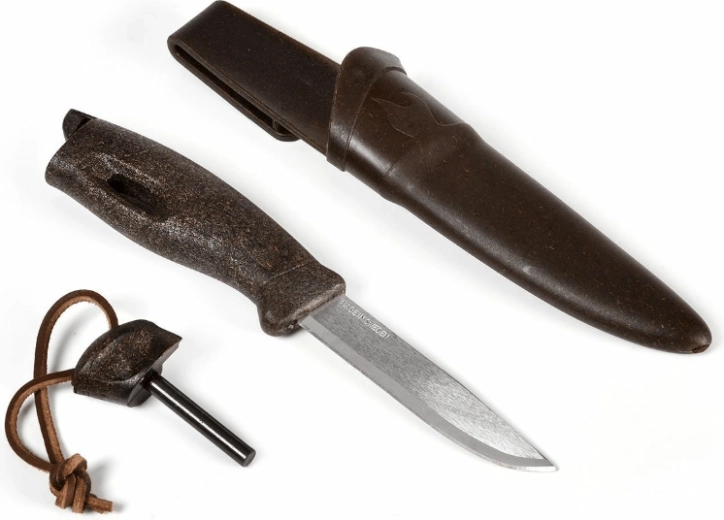 Light My Fire Swedish FireKnife Cocoshell μαχαίρι με πυρόλιθο και θήκη, καφέ