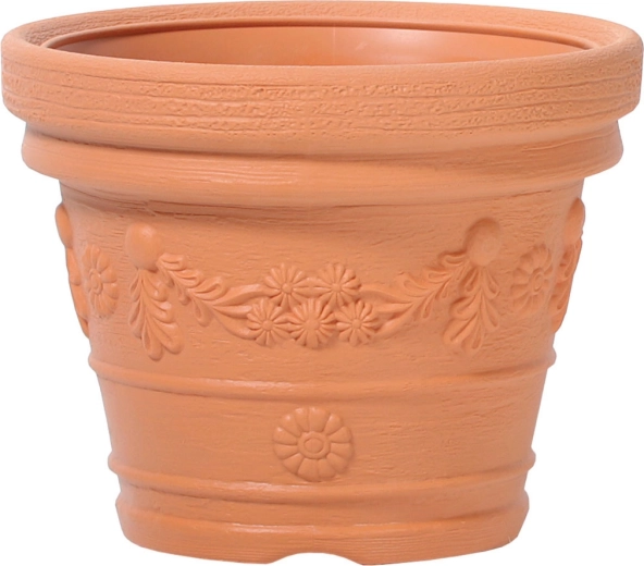 Γλάστρα Decora 30 cm σε χρώμα τούβλου