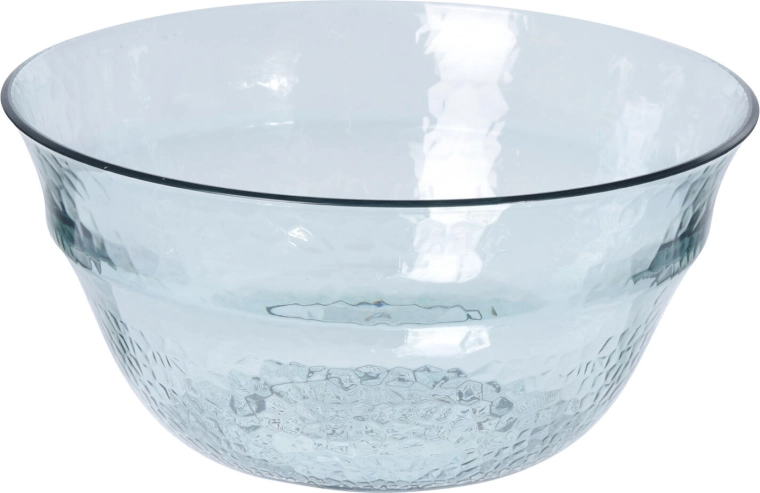 Πλαστικό μπολ 25 cm, 3,6 l με όψη ανακυκλωμένου γυαλιού